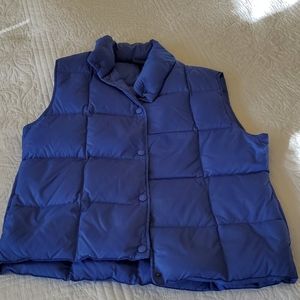 LL Bean Womens Down Vest